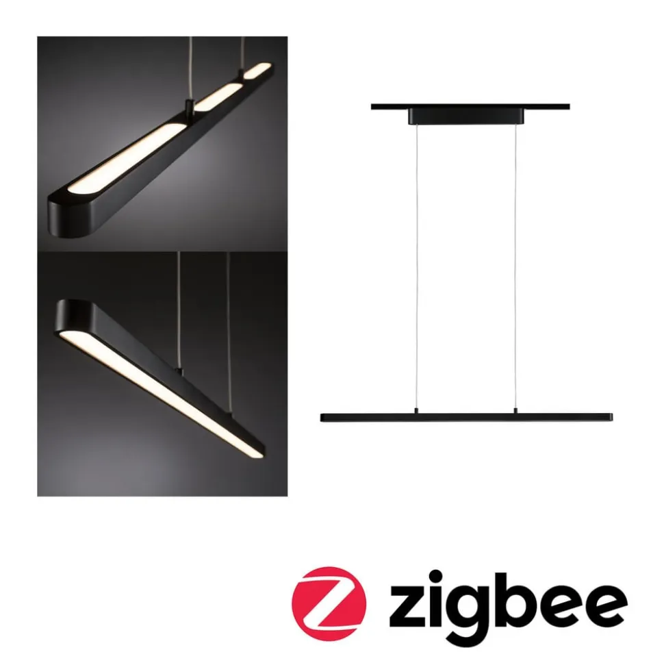 Paulmann URail Lento LED-pendel ZigBee CCT sort