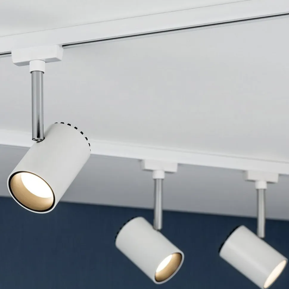 Paulmann URail Shine LED-spotlight i hvid