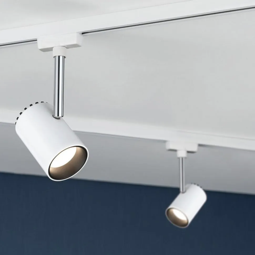 Paulmann URail Shine LED-spotlight i hvid