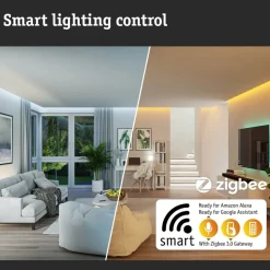 Paulmann URail skinneadapter, ZigBee, hvid