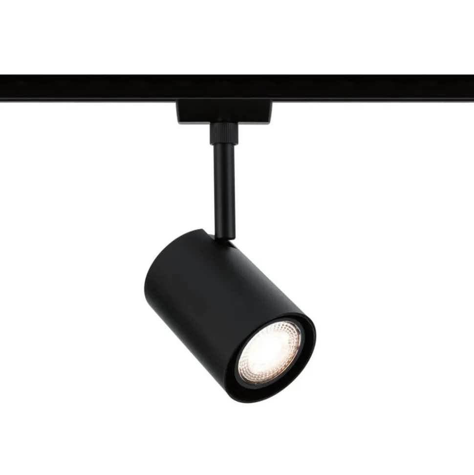 Paulmann URail skinnespot Luxe, sort mat, GU10