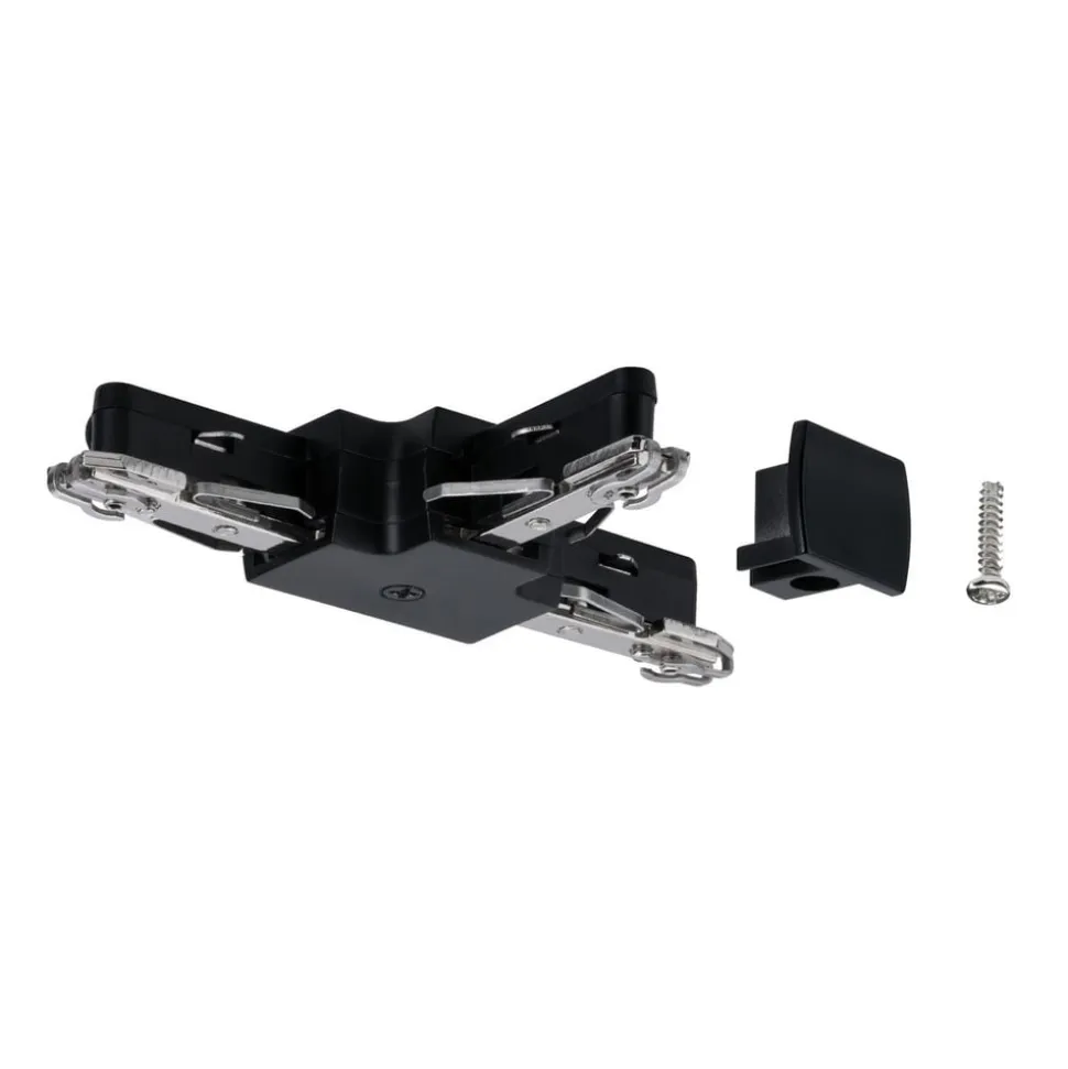 Paulmann URail T-tilkobling stiv, mat sort