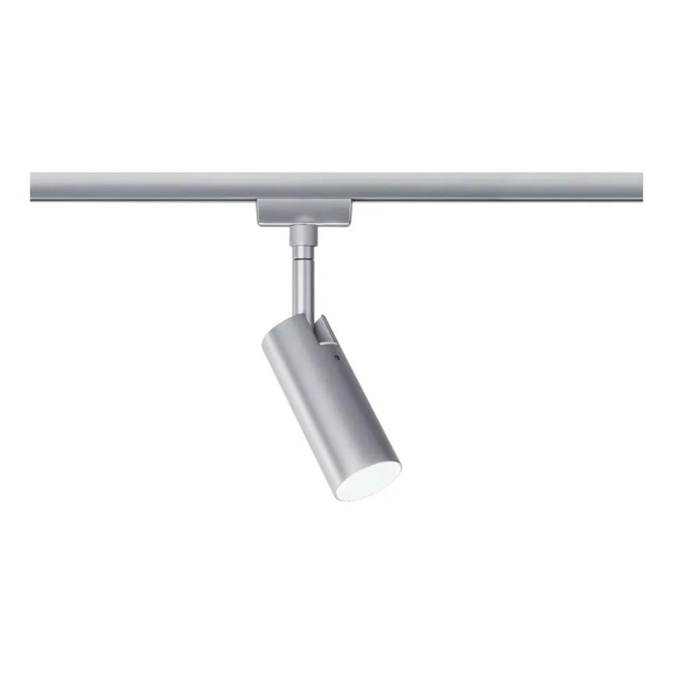 Paulmann URail Tubo LED-spot 4.000 K, mat krom