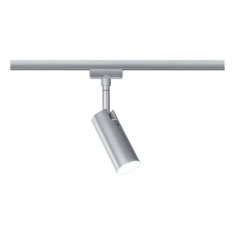 Paulmann URail Tubo LED-spot 4.000 K, mat krom
