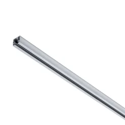 Paulmann URail-skinne, mat krom, længde 100 cm, aluminium