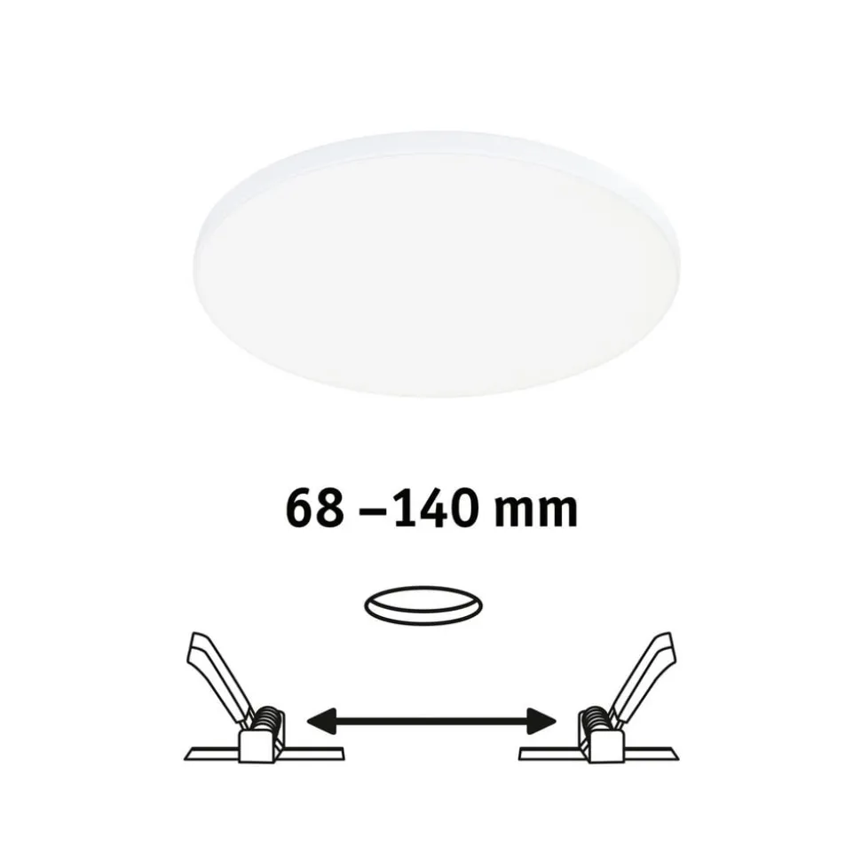 Paulmann Veluna Edge IP44 4.000K dimm Ø 16cm