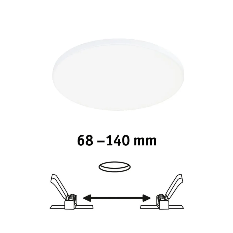 Paulmann Veluna Edge IP44 4.000K dimm Ø 16cm