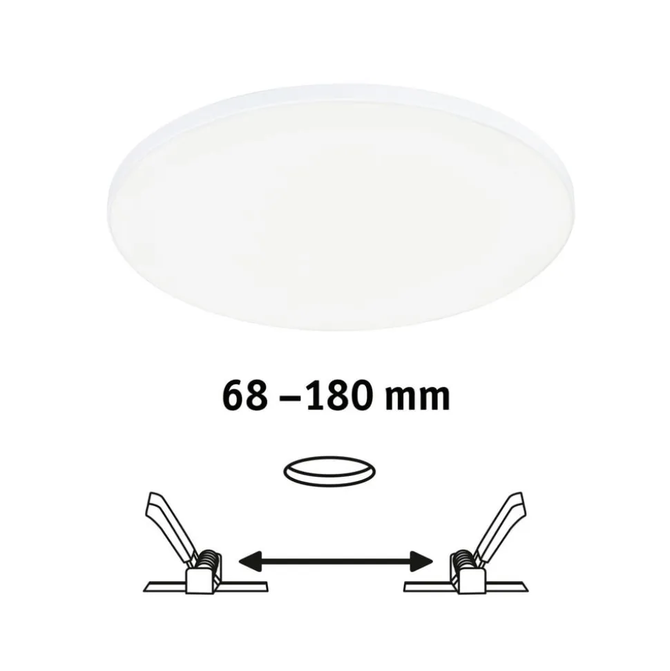 Paulmann Veluna Edge IP44 4.000K dimm Ø 20cm