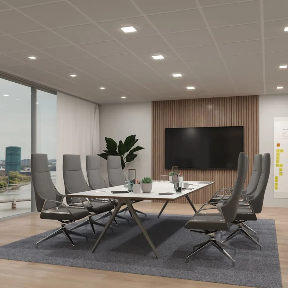 Paulmann Veluna Edge LED indbygget IP44 4000K 9x9cm