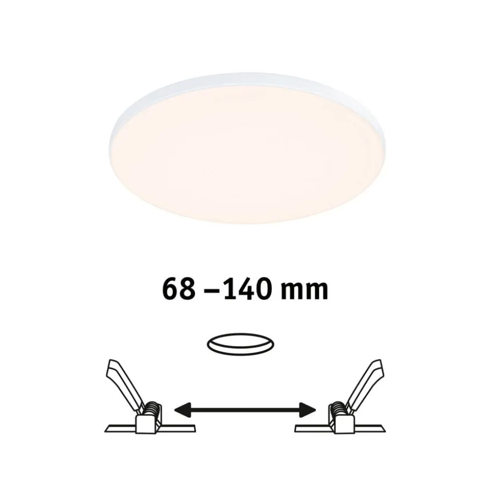 Paulmann Veluna Edge LED indbygget IP44 3.000K Ø 16cm