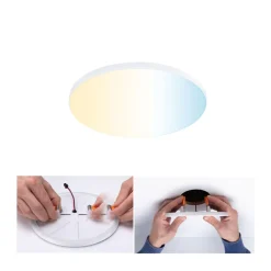 Paulmann Veluna Edge ZigBee CCT rund Ø 16cm