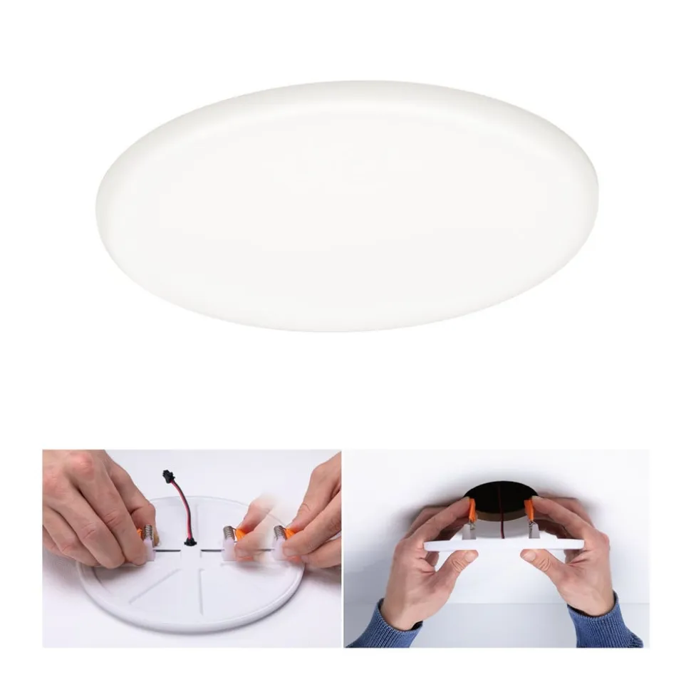 Paulmann Veluna LED-indbygningslampe 4000K Ø18,5cm
