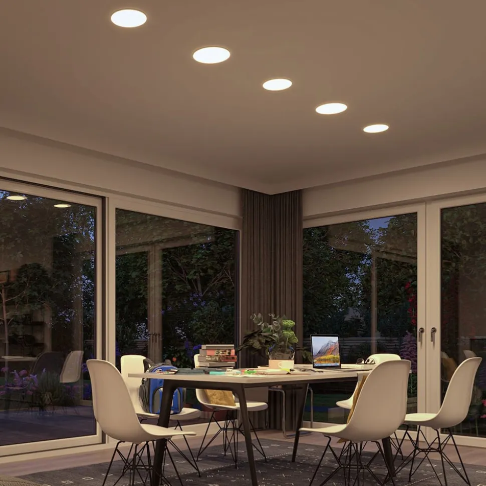 Paulmann Veluna LED-indbygningslampe 4000K Ø18,5cm