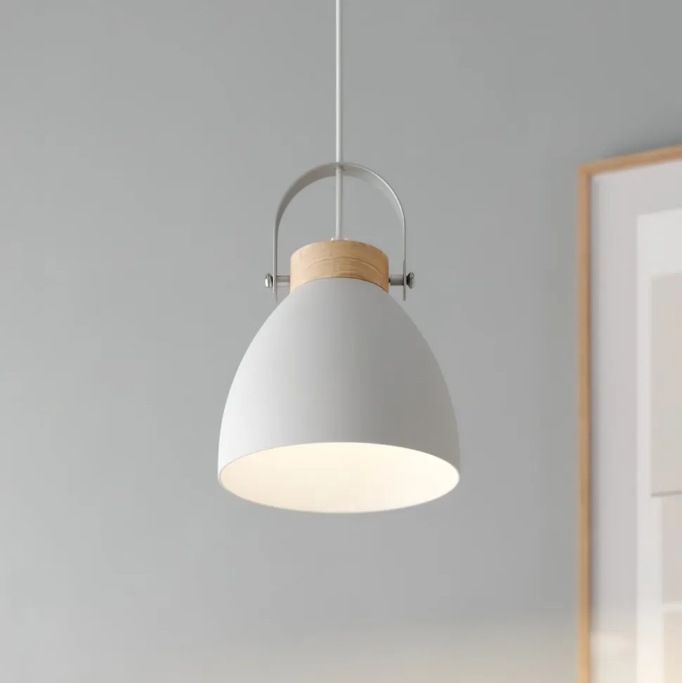 Pendellampe Bergen, 1 lyskilde, hvid