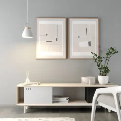 Pendellampe Bergen, 1 lyskilde, hvid