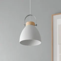 Pendellampe Bergen, 1 lyskilde, hvid