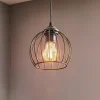 Pendellampe Cumera med burskærm, Ø 16 cm