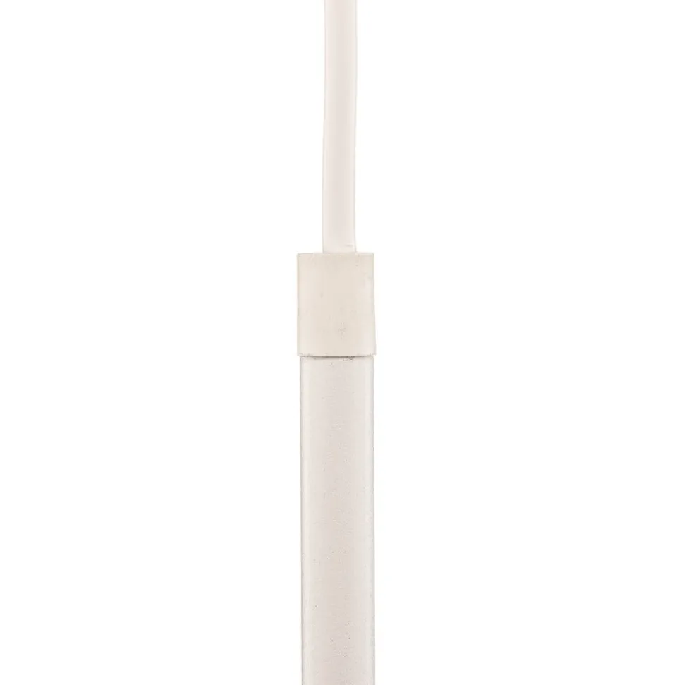 Pendellampe Dione, 1 lyskilde, hvid, 30 cm