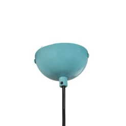 Pendellampe Kure, turkis, metal, Ø 40 cm E27