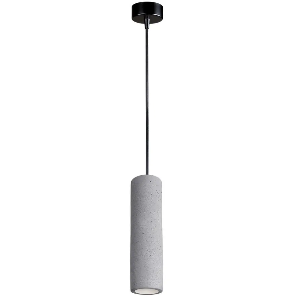 Phenix hængelampe af beton, aflang