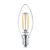 Philips Classic LED-pære E14 B35 4,3W klar 4.000K