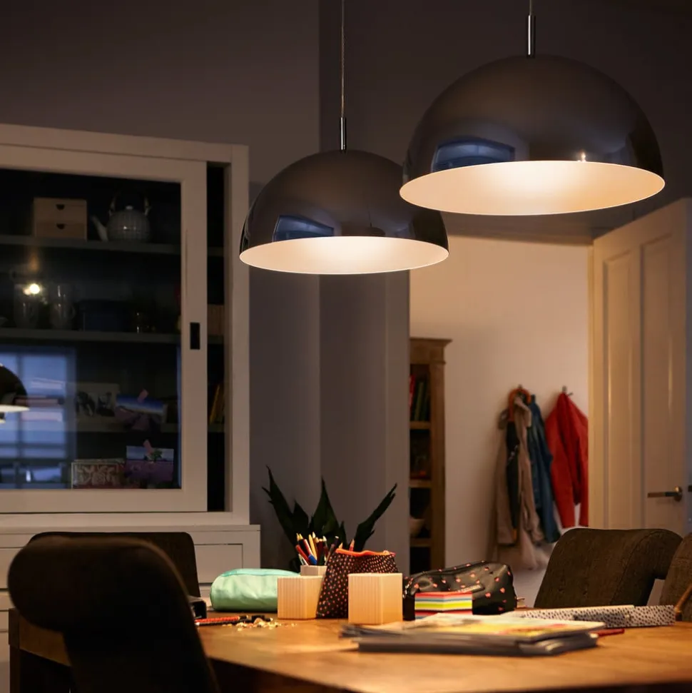 Philips Classic LED-pære E27 G120 7W 2.700K opal