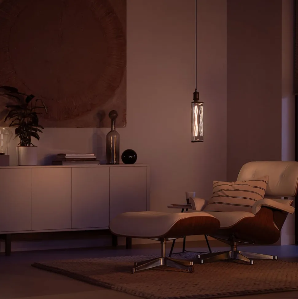 Philips Crystal Giant røg LED-pære E27 7 W