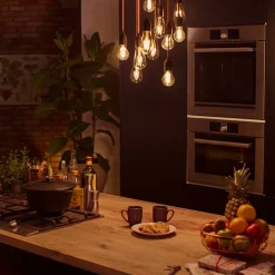 Philips E27 LED-pære filament 4,3W 2.700K