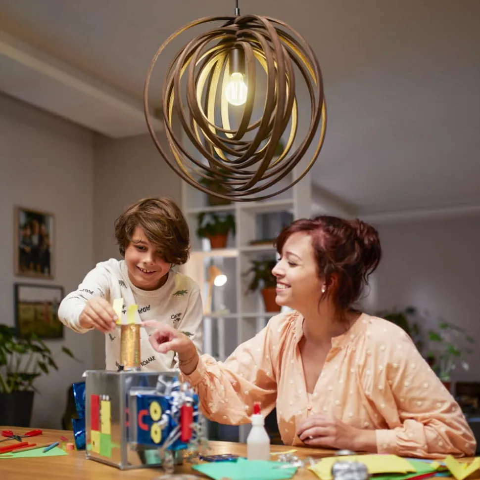 Philips E27 LED-pære G45 2,3 W 485lm 2.700 K klar