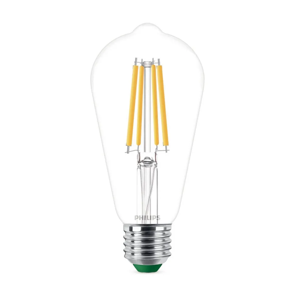 Philips E27 LED-pære ST64 4 W 840lm 2.700 K klar