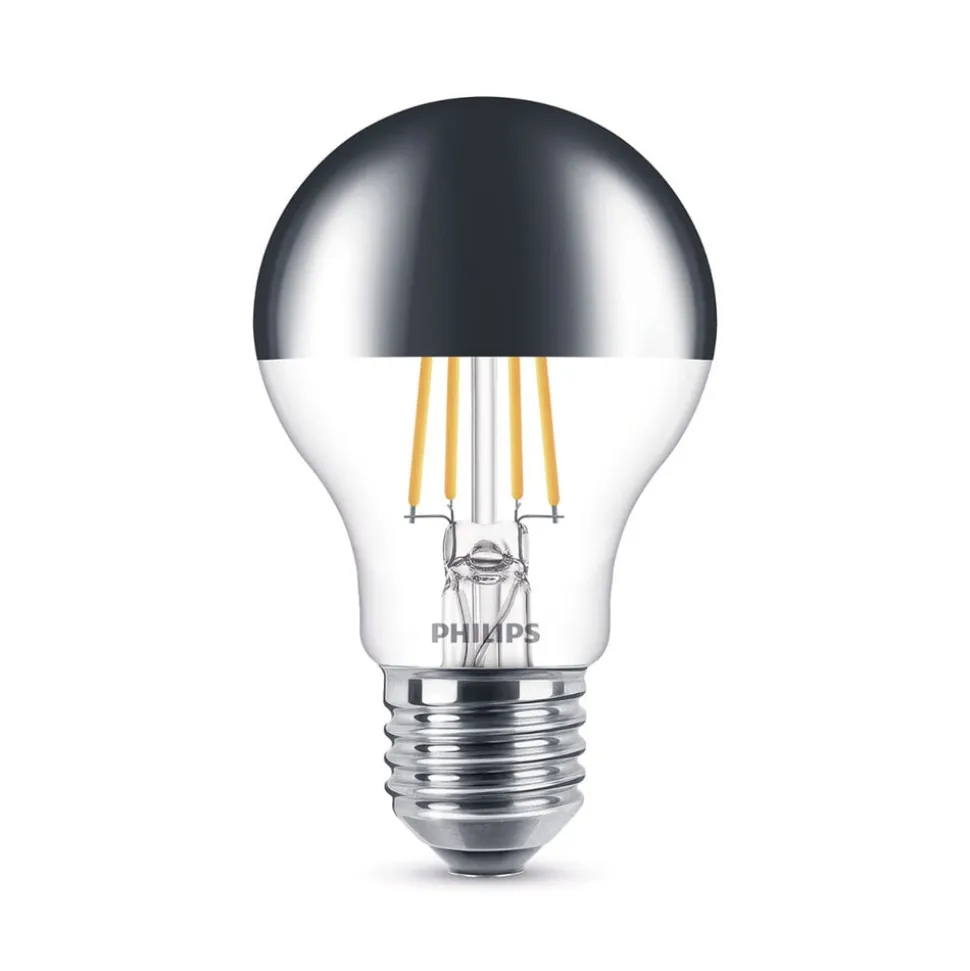 Philips E27 topforspejlet LED-pære 7,2 W varmhvid