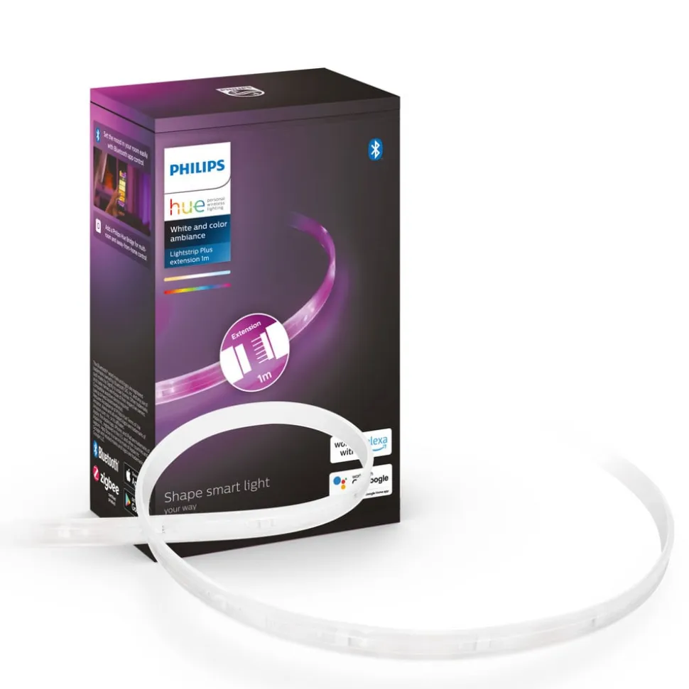 Philips Hue LightStrip Plus 1 m forlængerledning