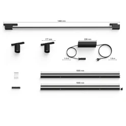 Philips Hue Perifo 2x Spots, Gradient Tube sort