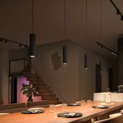 Philips Hue Perifo-skinne, 3 LED-pendler, sort