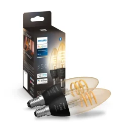 Philips Hue White Ambiance E14, 4,6 W, 350 lm, 2 stk