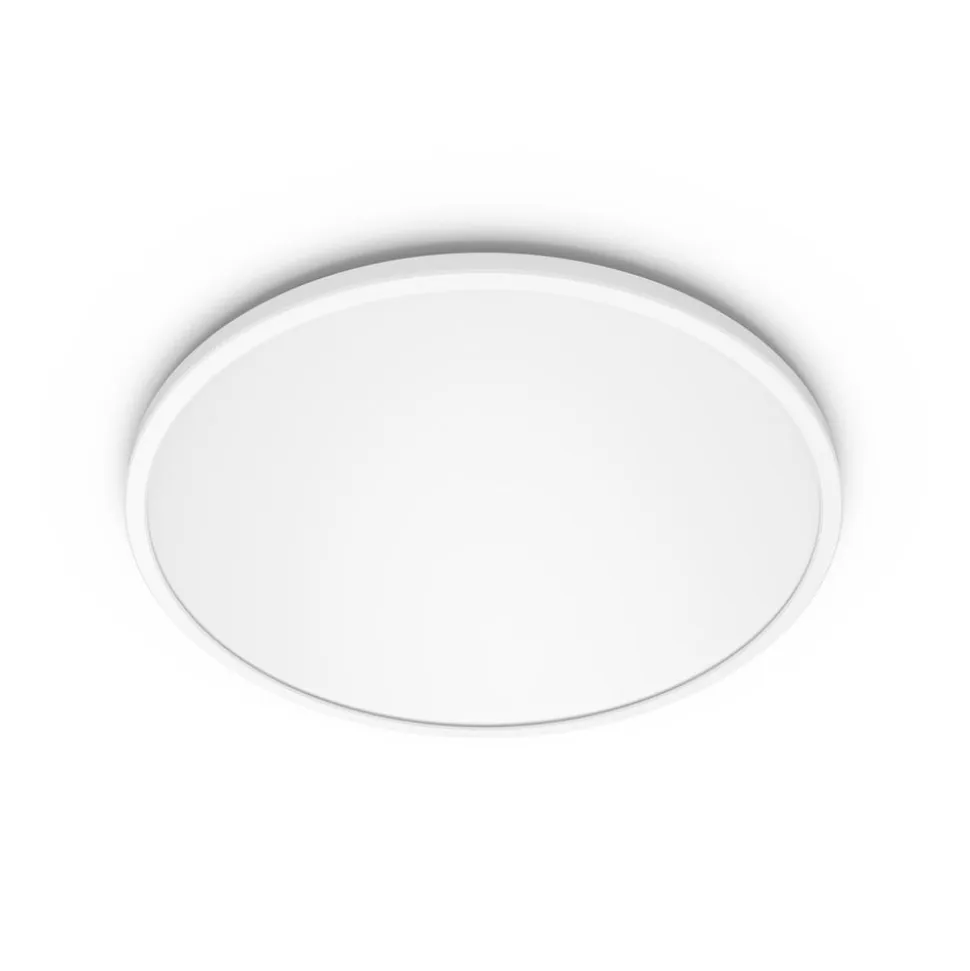 Philips LED SuperSlim 2-pak hvid IP44 Ø 30 cm 2.700 K