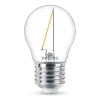 Philips LED-dråbepære E27 P45 1,4W klar