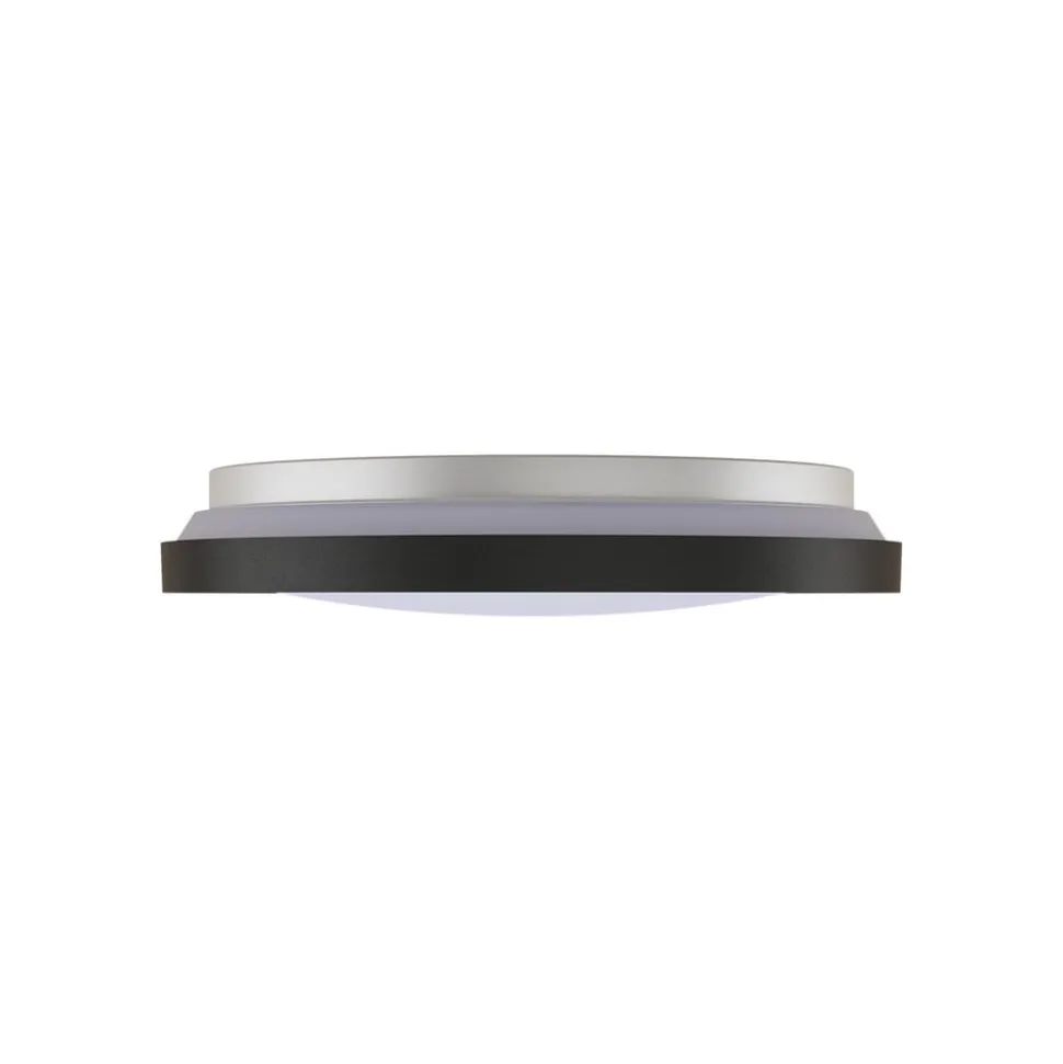 Philips LED-loftlampe Aio RD sort Ø 30 cm fjernbetjening