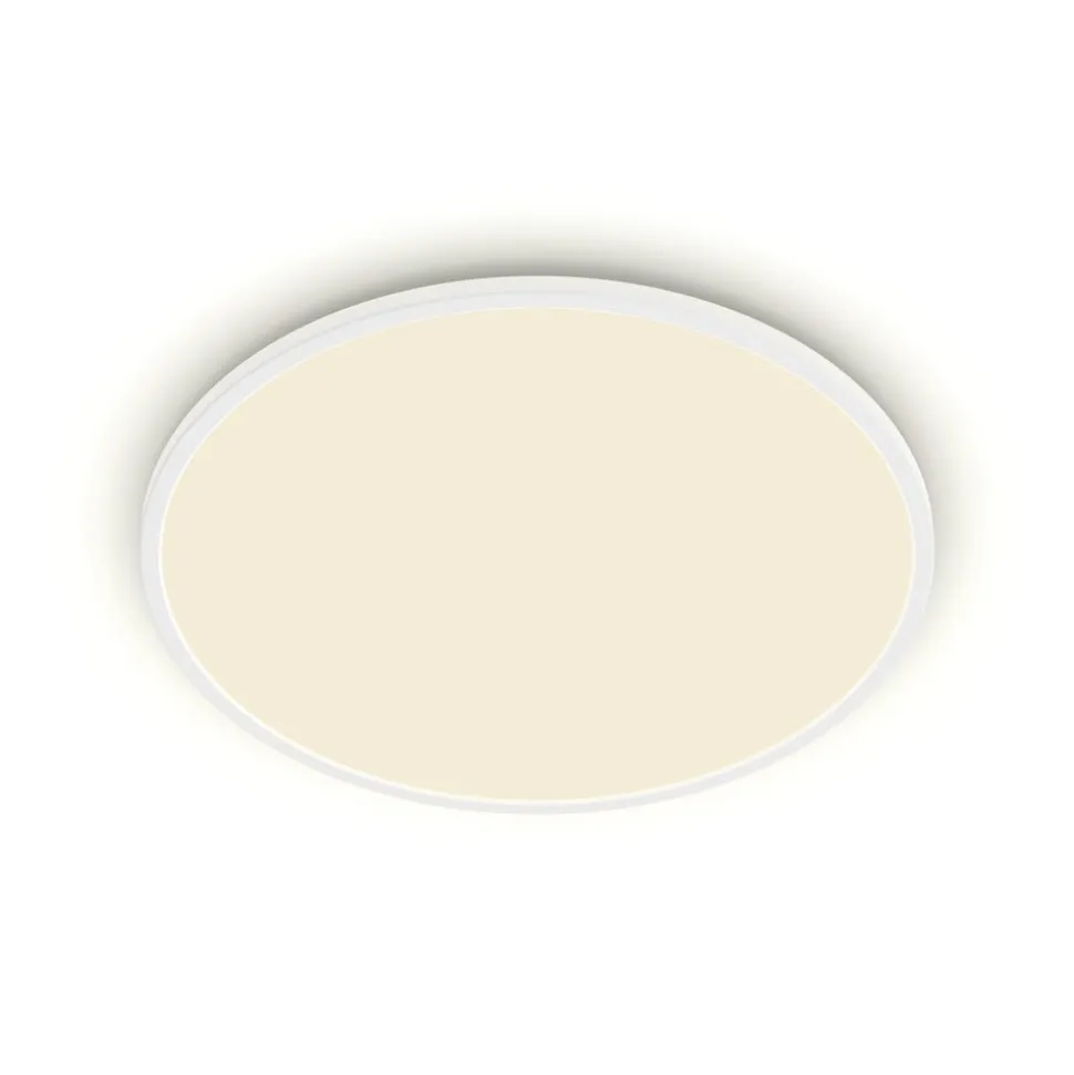 Philips LED-loftlampe SuperSlim 2-pak IP44 Ø 25 cm 4.000 K