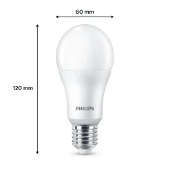 Philips LED-pære E27 13 W 1.521lm 2.700 K mat 3