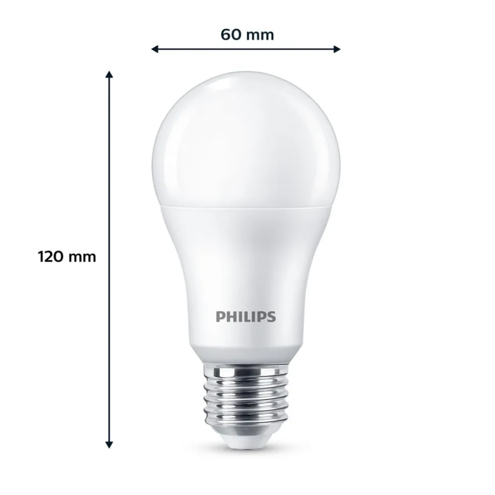 Philips LED-pære E27 13 W 1.521lm 4.000 K mat 6