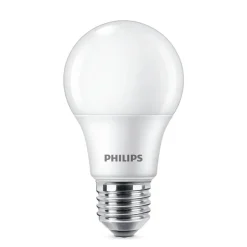 Philips LED-pære E27 8 W 806lm 2.700 K mat 6 stk