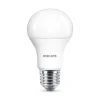 Philips LED-pære E27 10,5W 2.700 K opal, 2 stk