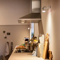 Philips LED-pære GU10 4,6W 390lm 840 klar 36° 2 stk
