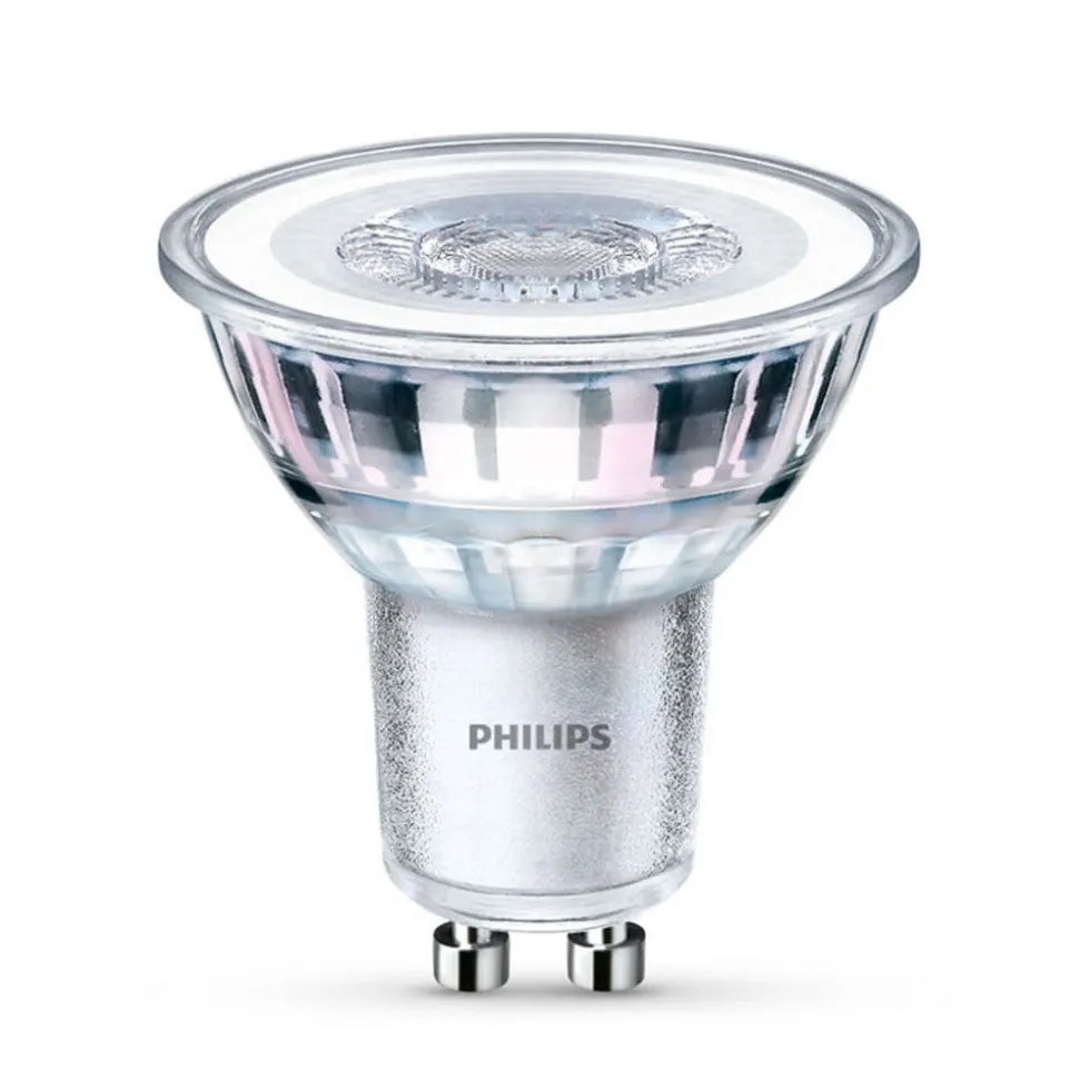 Philips LED-reflektor GU10 4,6W 2.700 K, 3 stk.