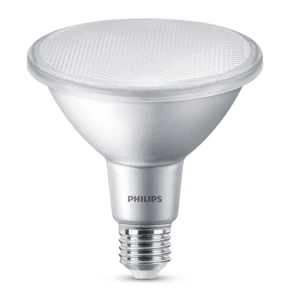 Philips LED-reflektorpære E27 PAR38 13W 827 dæmpbar