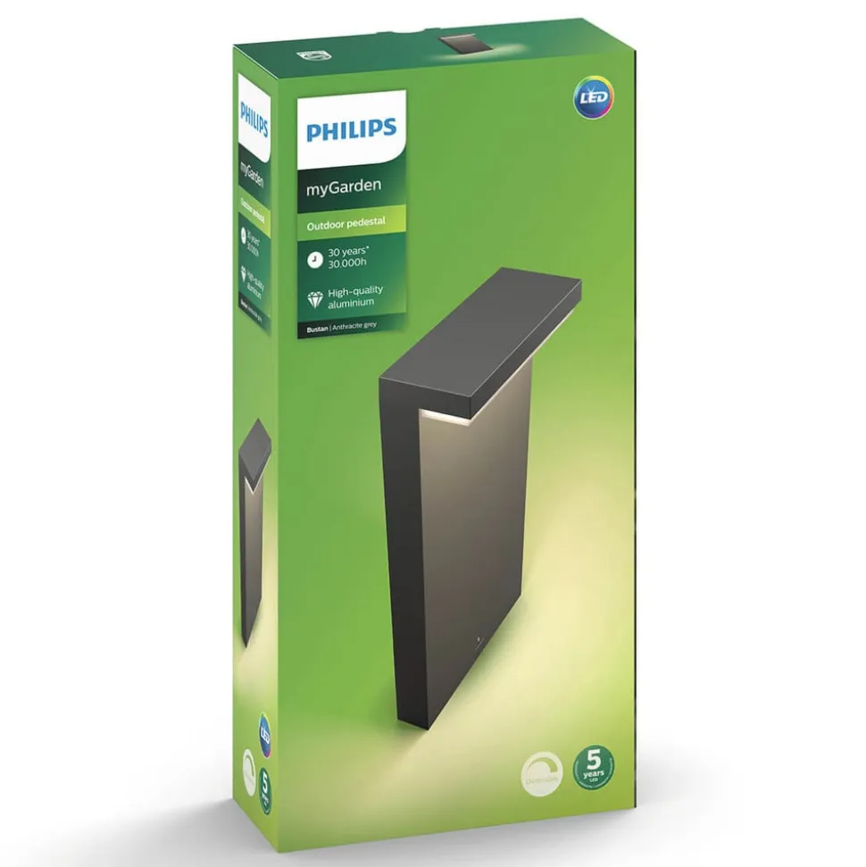 Philips LED-sokkellampe Bustan, 2.700 K