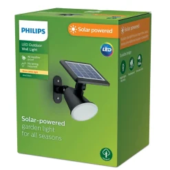 Philips LED-solcellelampe til vægmontering Jivix
