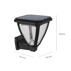 Philips LED-solcellelampe til vægmontering Vapora