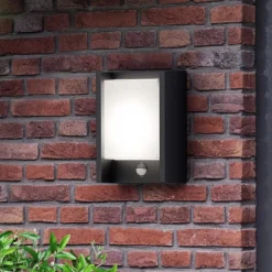 Philips LED-væglampe Arbour UE, sensor, 2.700 K